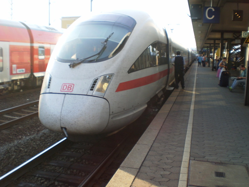 Fulda - przesiadka z ICE na ICE